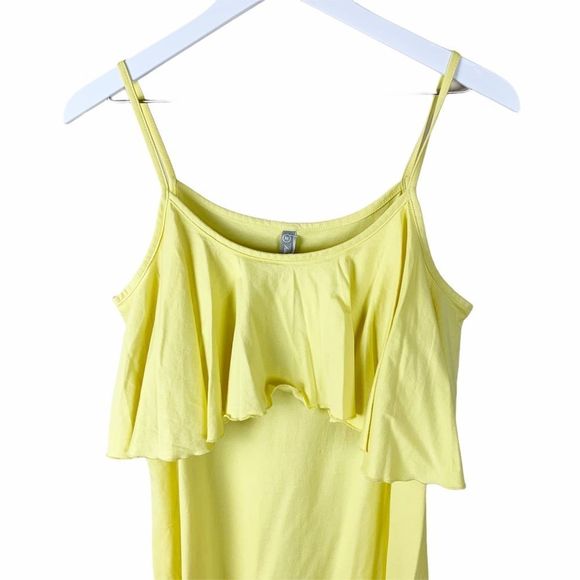 NWT Hanna Andersson Yellow Flowy‎ Ruffle Dress - Picture 2 of 6